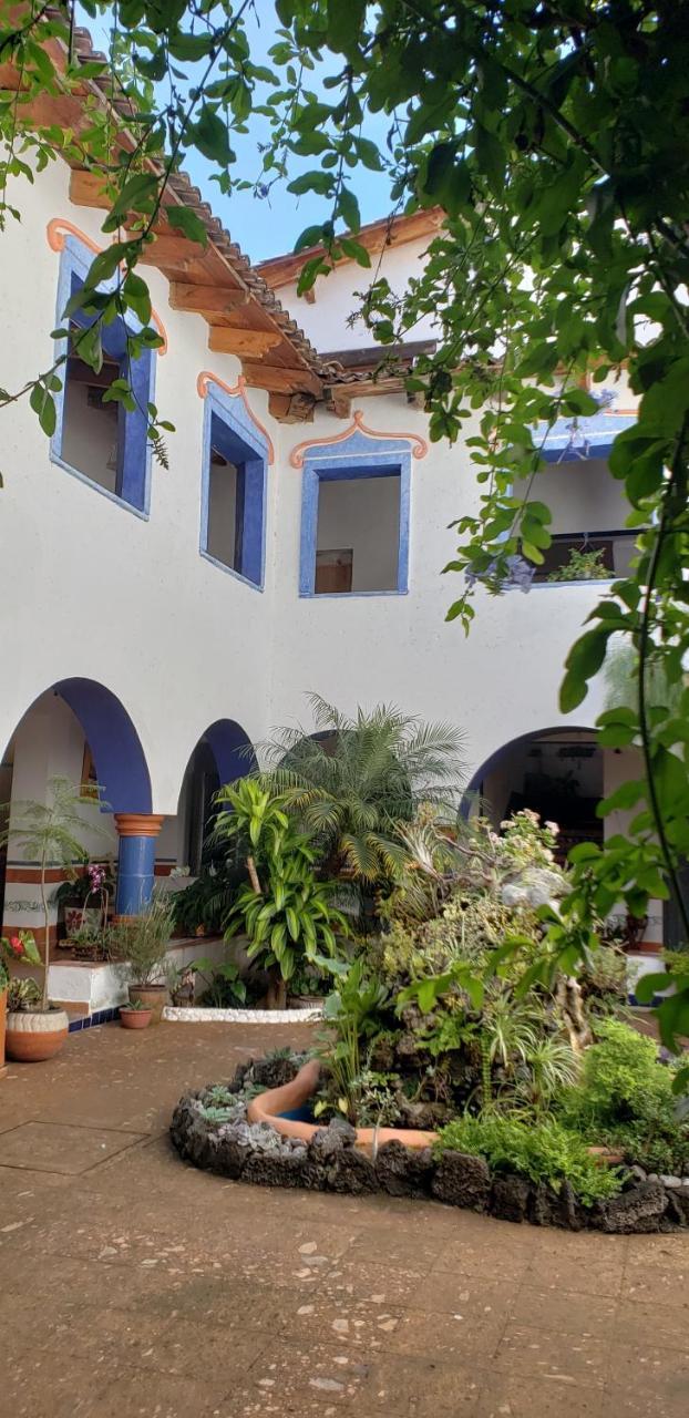 La Casona Azul Boutique Hotel Malinalco Ngoại thất bức ảnh
